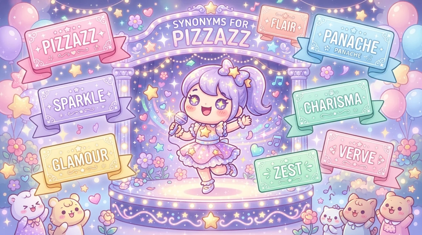 Synonyms for Pizzazz