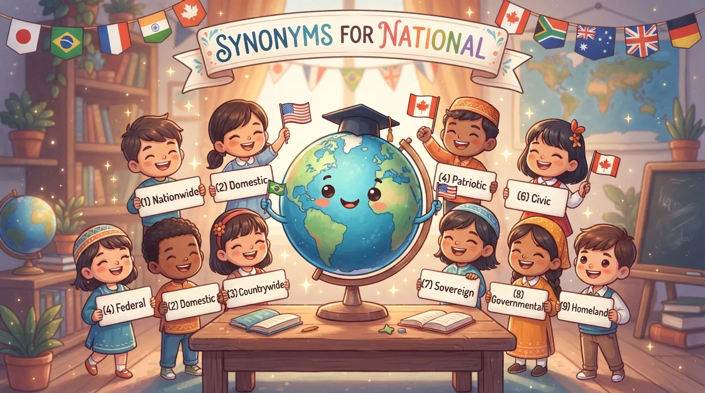 Synonyms for National