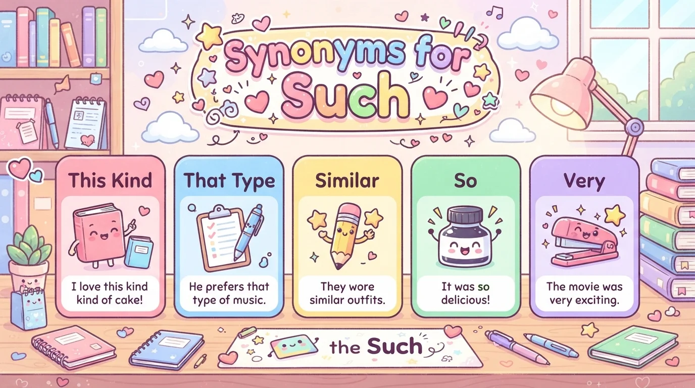 Synonyms for “Such