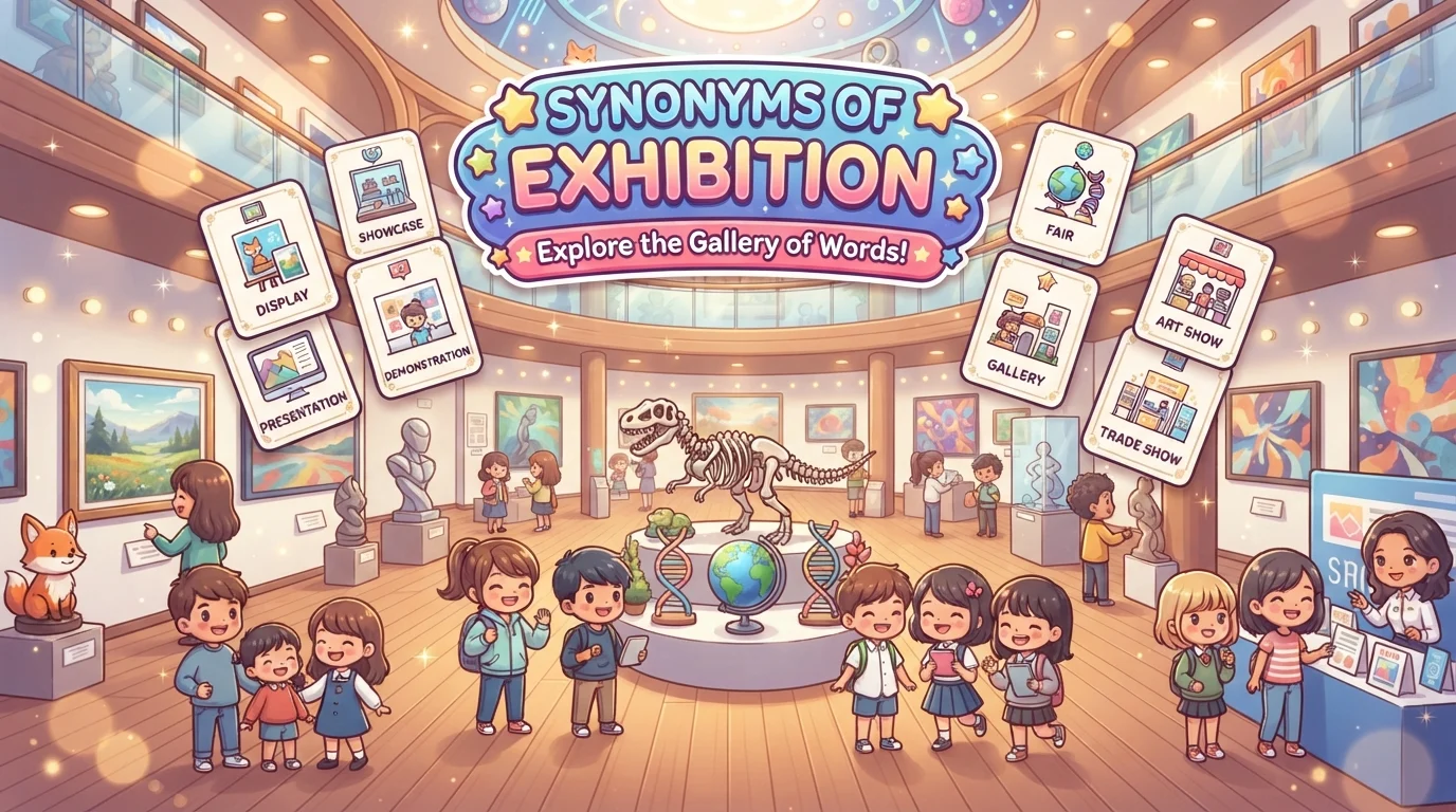 Synonyms of Exhibition