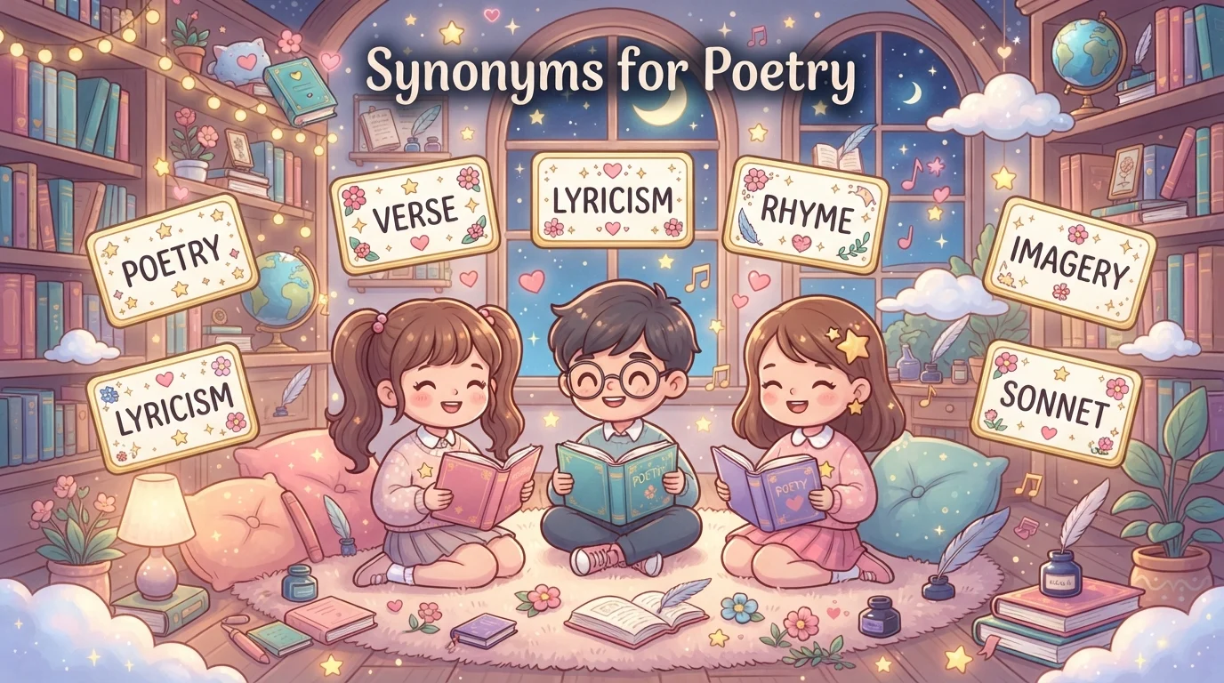 Synonyms for Poetry