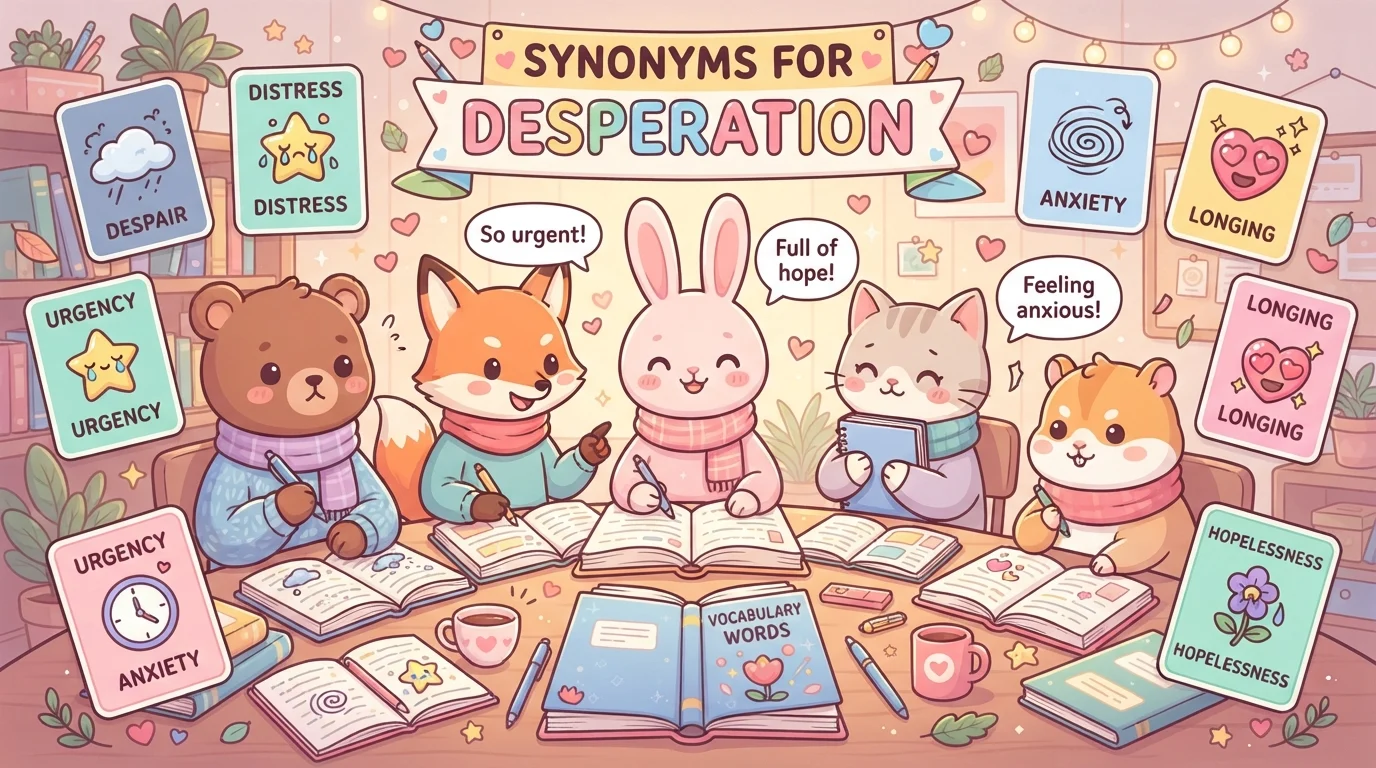 Synonyms for Desperation