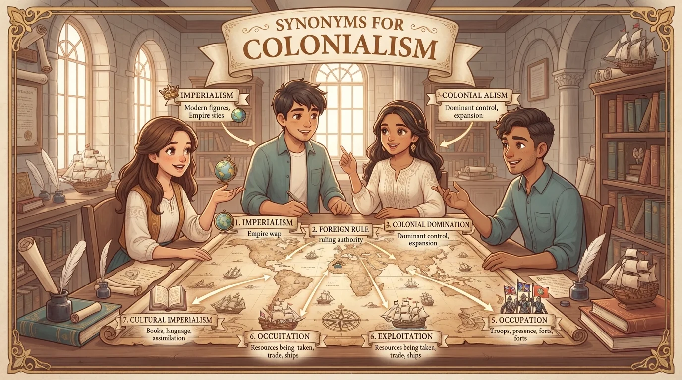 Synonyms for Colonialism
