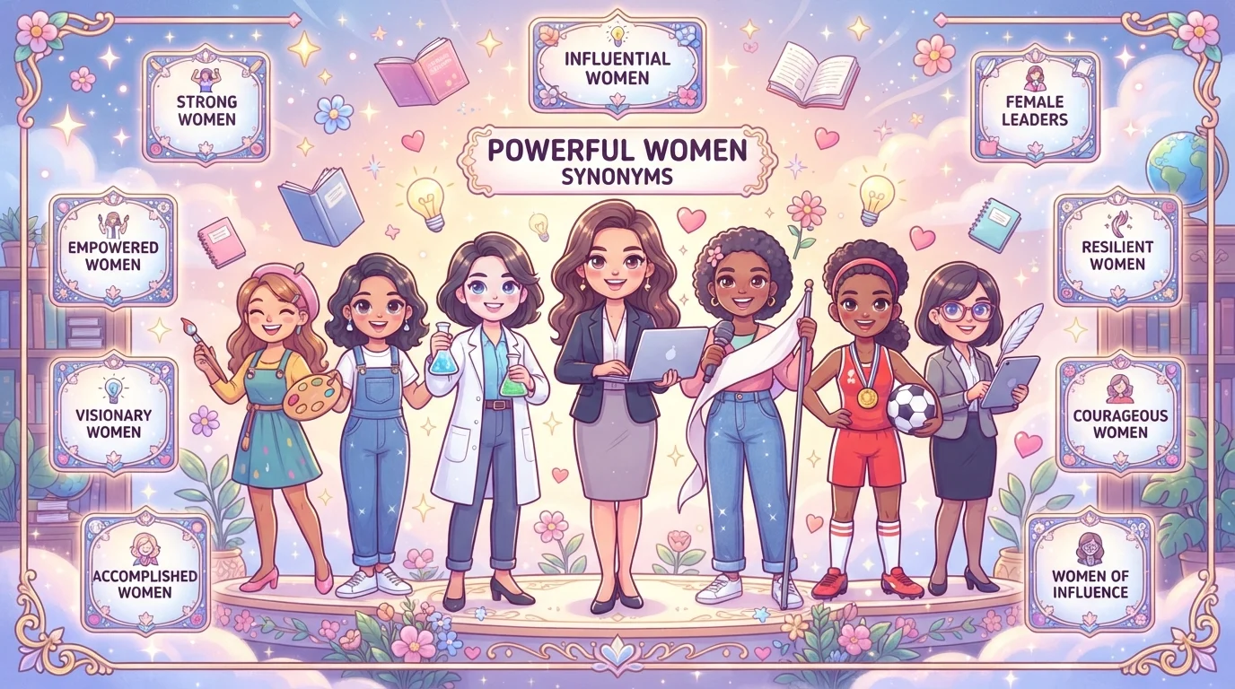 Powerful Women Synonyms: