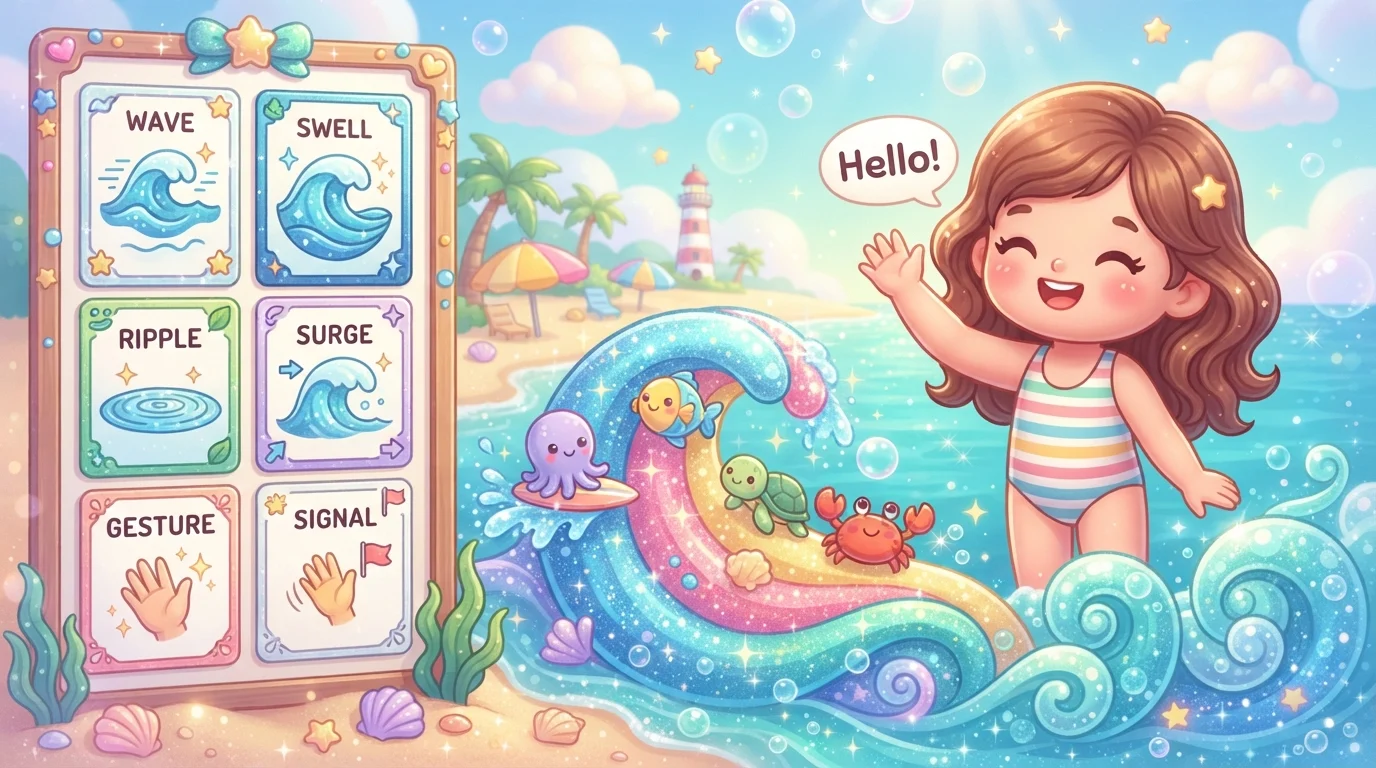 Synonyms for Wave