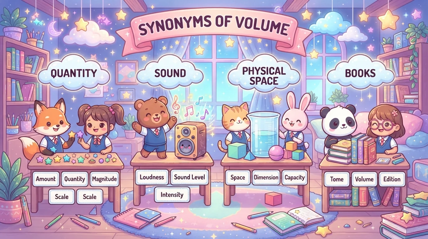 Synonyms of Volume