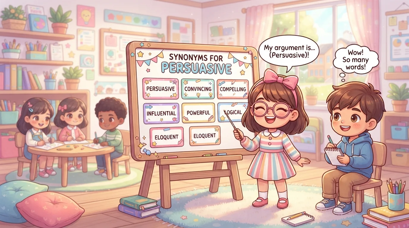 Synonyms for Persuasive