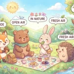 Synonyms for Outdoors