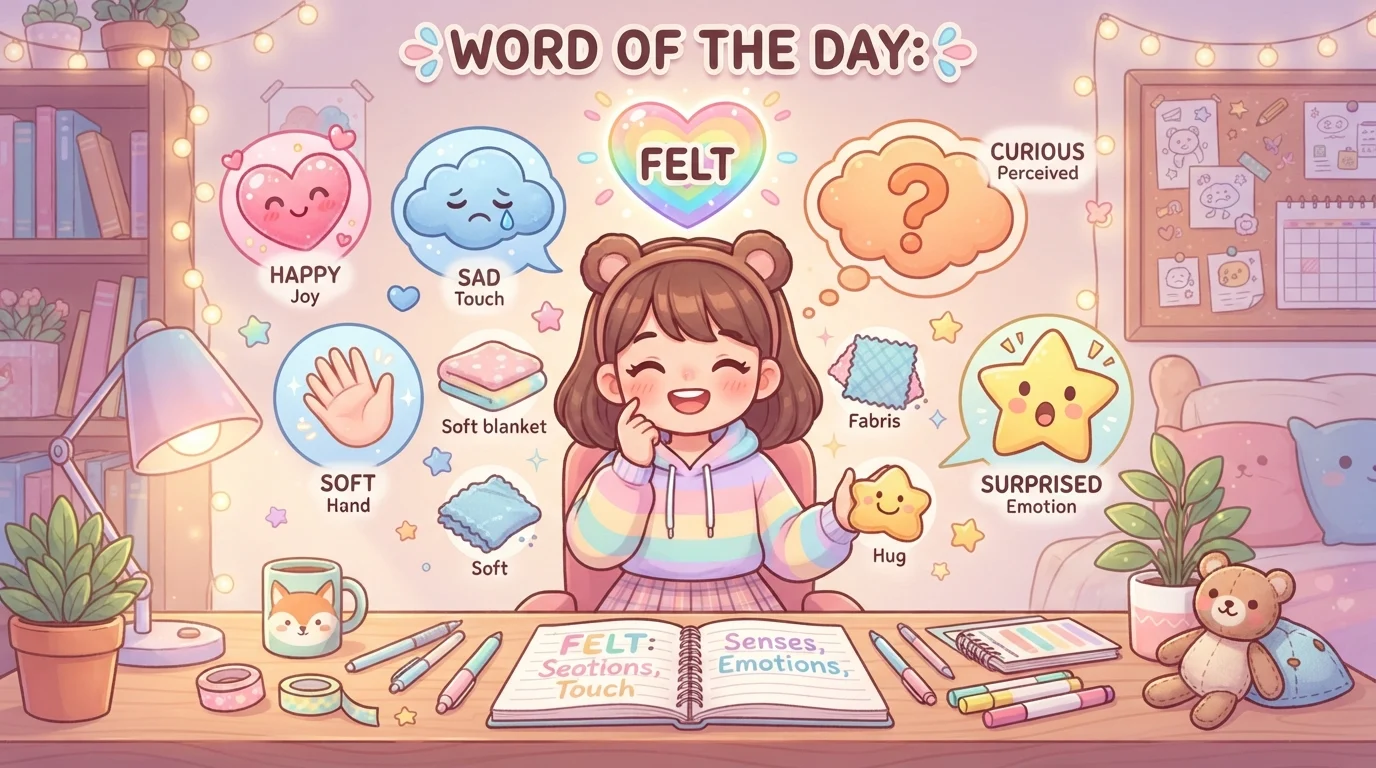 Synonyms of Felt